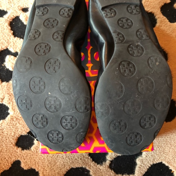 Tory Burch *Authentic* Black Reese Mestico Flats - Picture 3 of 5